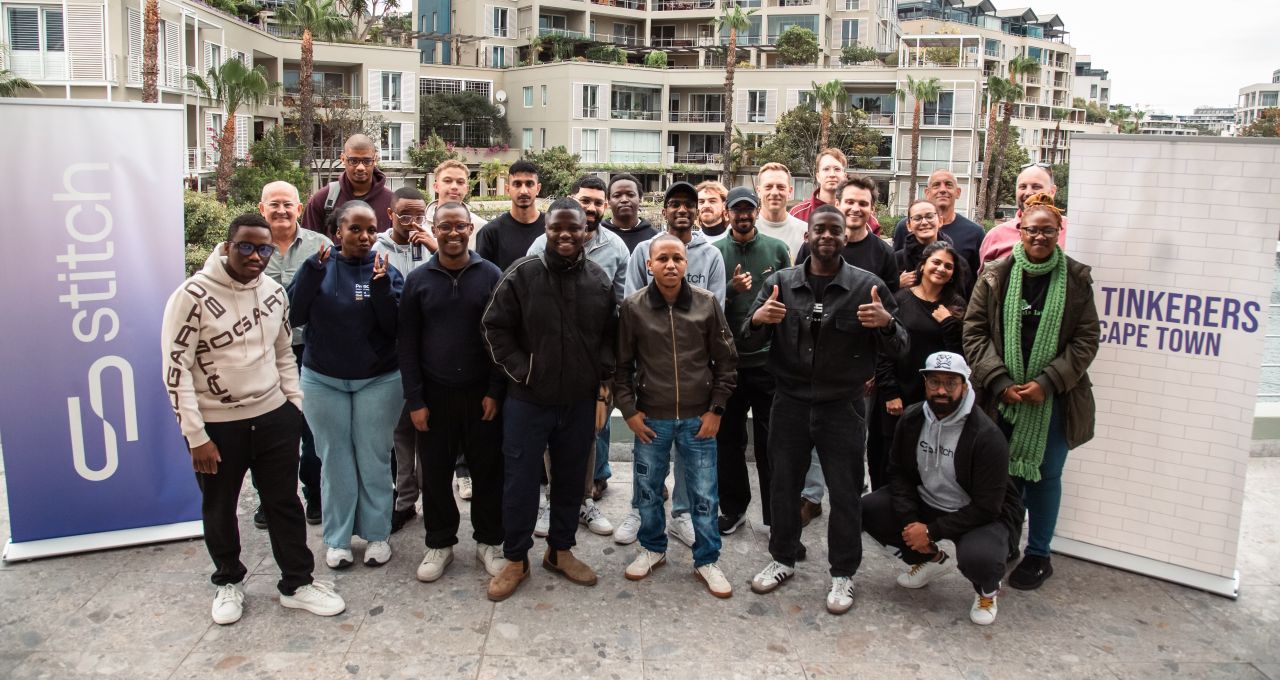 AI Tinkerers Cape Town participants at Stitch’s Waterfront office