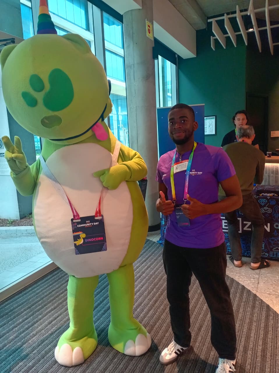 Volunteering at AWS Community Day Cape Town
